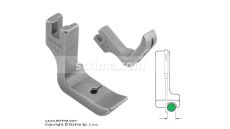 Pätka na všívanie kedru pre šijacie stroje, pravá 1.6mm P69R1/16 [36069R 1/16]